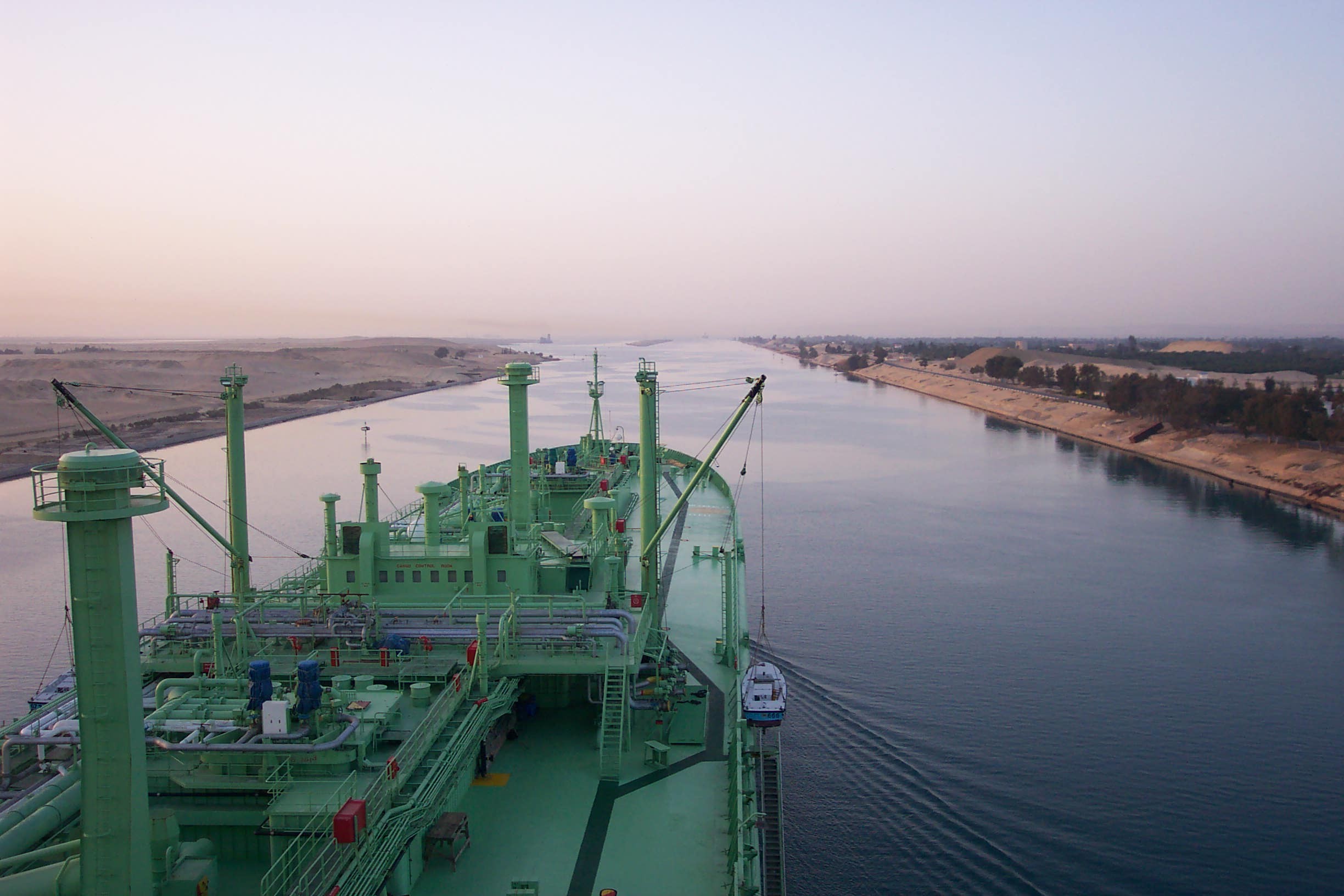 Admire the Beauty of Suez Canal