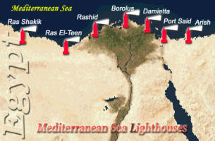 Mediterranean Sea Lighthouses